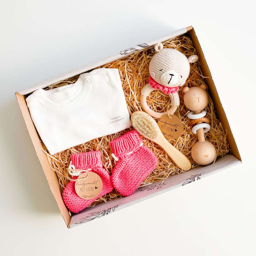 Pina Baby Geschenkset - Perfekte Baby Geschenke zur Geburt