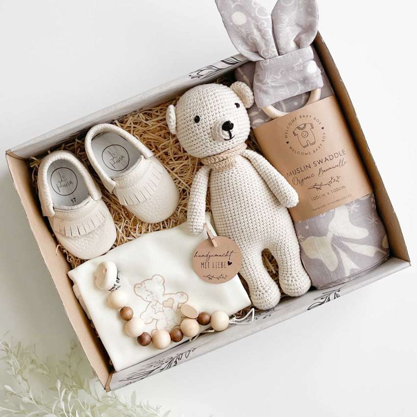 Vinny Baby Geschenkset - Perfekte Baby Geschenke zur Geburt