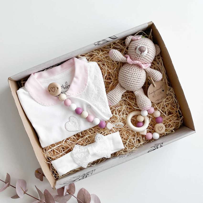 Nikita Baby Geschenkset - Perfekte Baby Geschenke zur Geburt