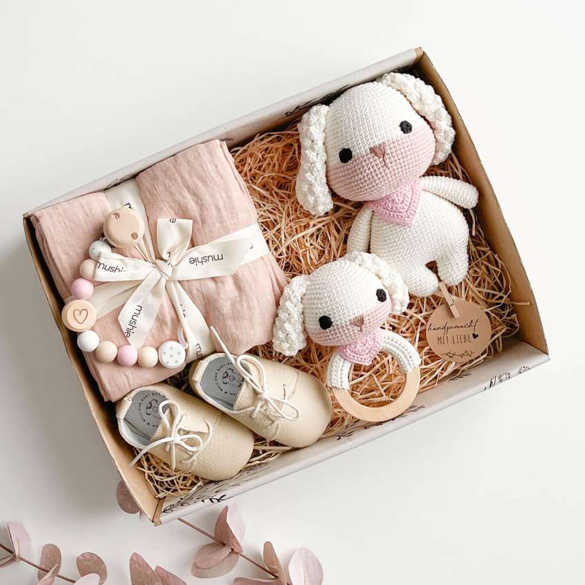 Xela Baby Geschenkset - Perfekte Baby Geschenke zur Geburt