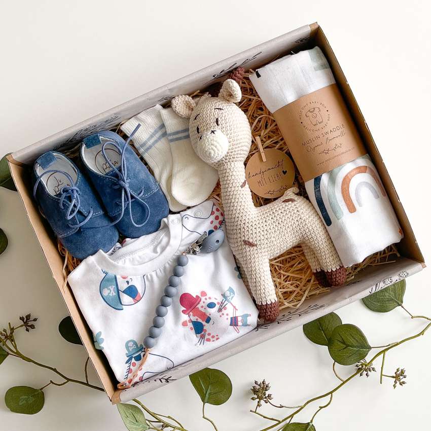Addy Baby Geschenkset - Perfekte Baby Geschenke zur Geburt