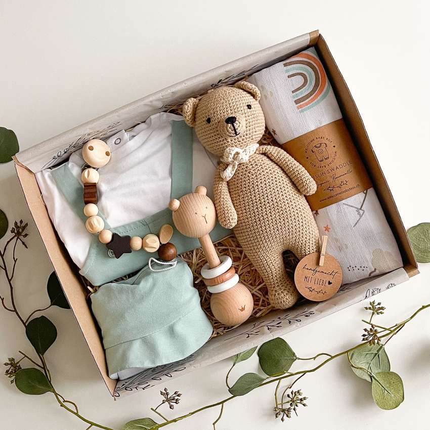 Bert Baby Geschenkset - Perfekte Baby Geschenke zur Geburt