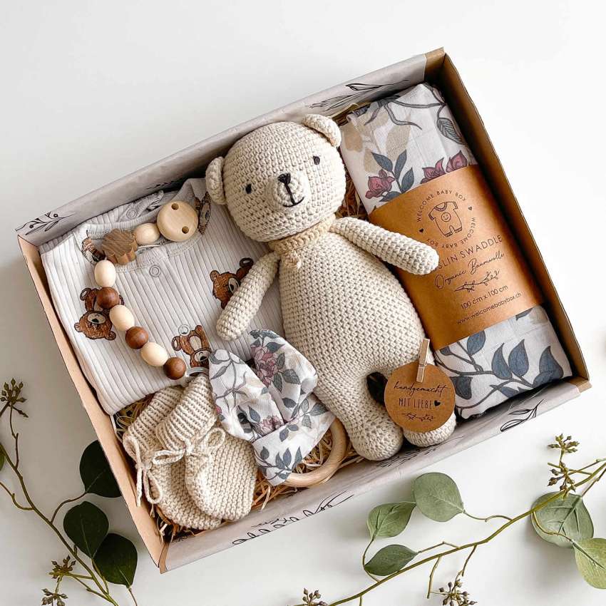 Coco Baby Geschenkset - Perfekte Baby Geschenke zur Geburt