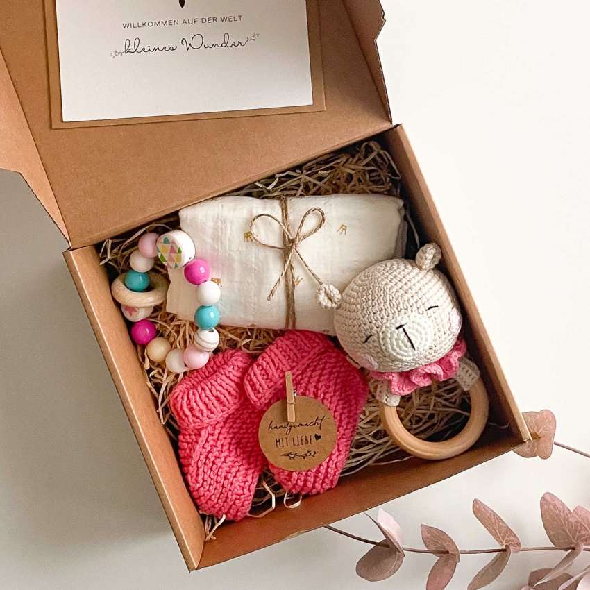 Wupi Baby Geschenkset - Baby Geschenk zur Geburt