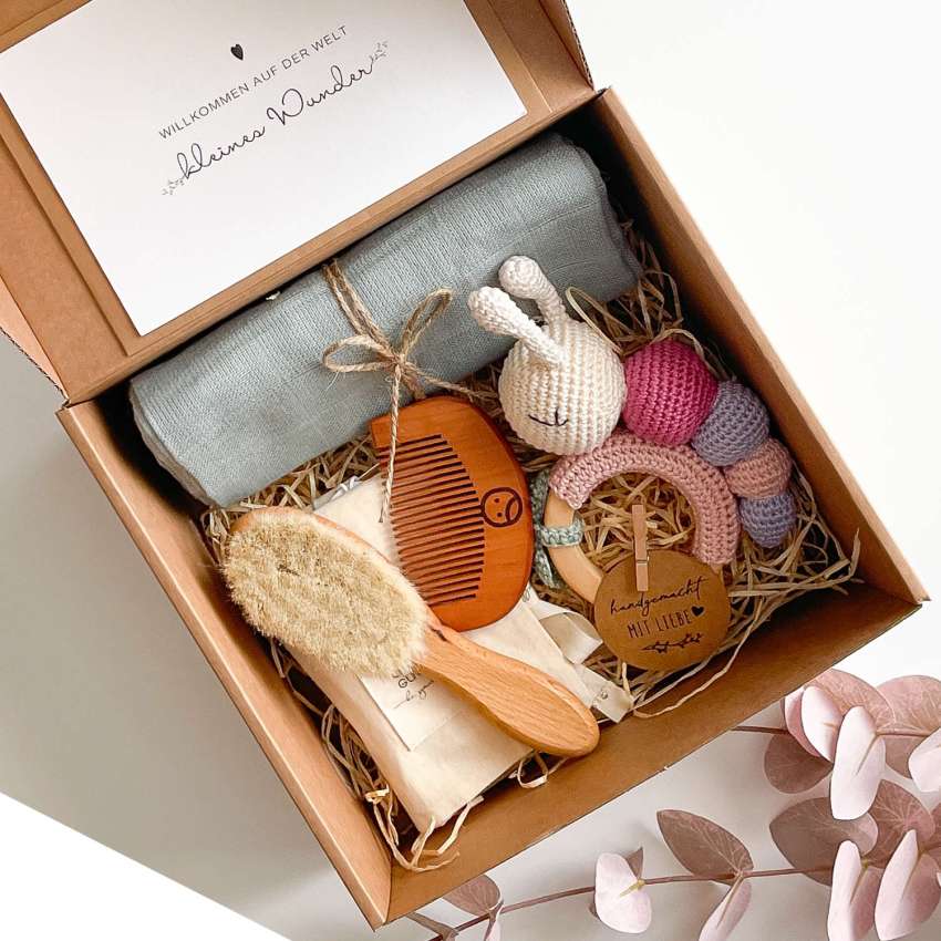 Ruby Baby Geschenkset - Baby Geschenk zur Geburt