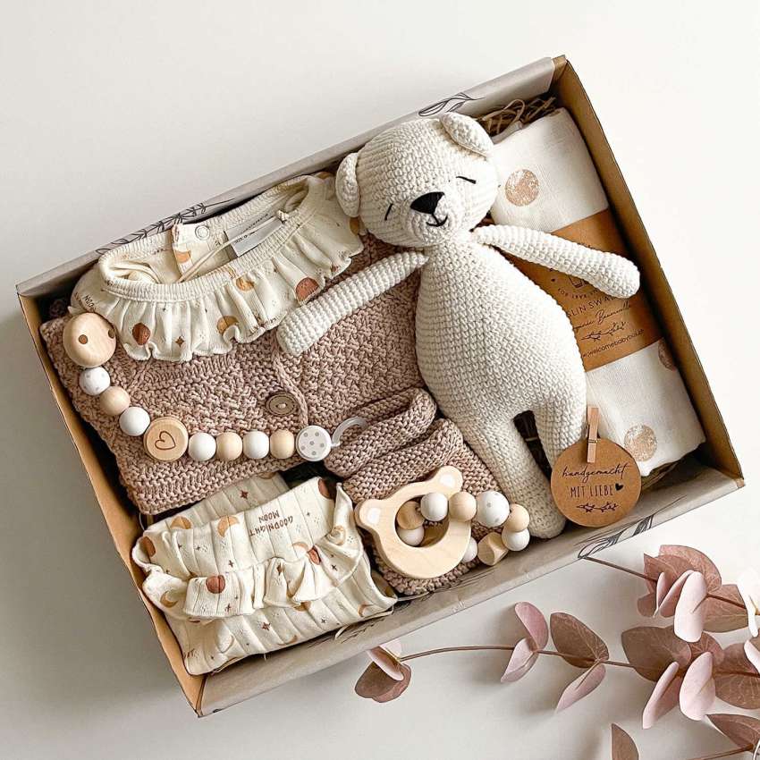 Keyla Baby Geschenkset - Perfekte Baby Geschenke zur Geburt