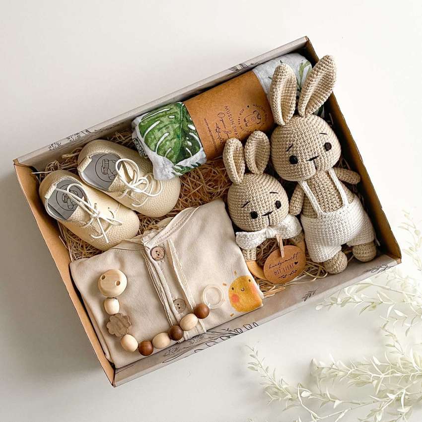 Aya Baby Geschenkset - Perfekte Baby Geschenke zur Geburt