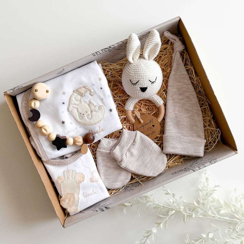 Bono Baby Geschenkset - Perfekte Baby Geschenke zur Geburt