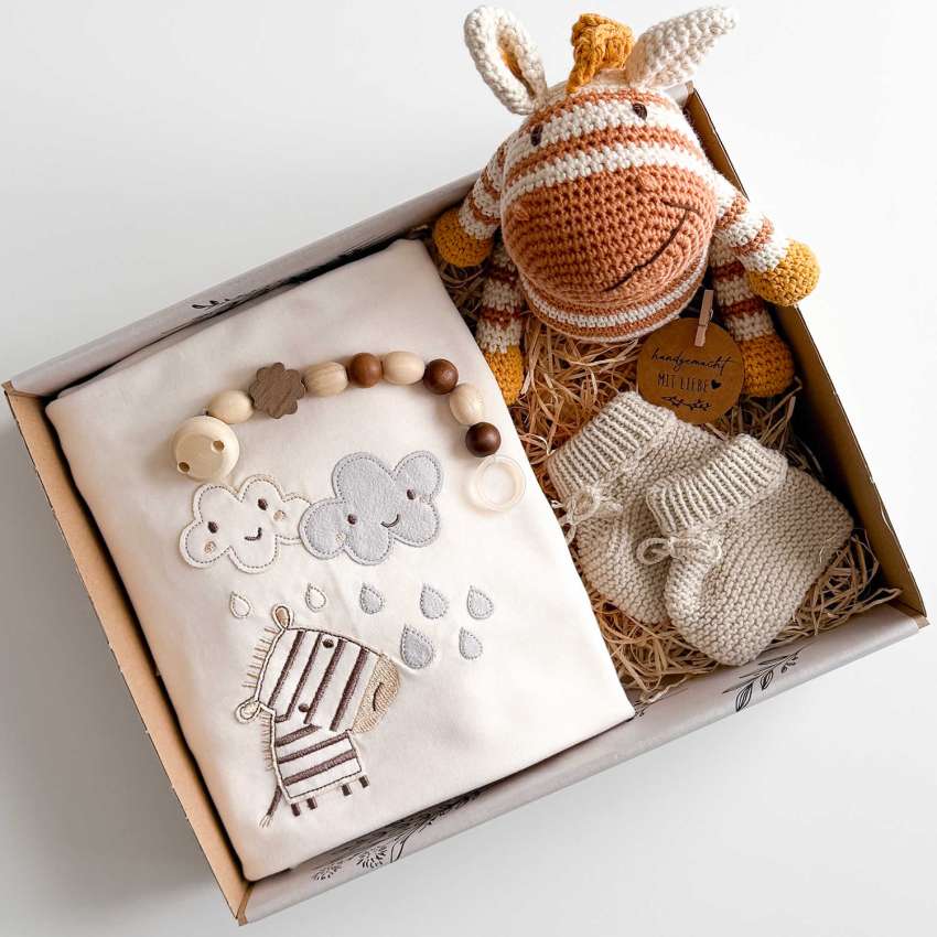Wuky Baby Geschenkset - Perfekte Baby Geschenke zur Geburt